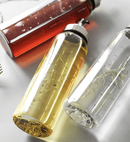 Glass Oil Pot Oil Bottle Leak-proof Household Seasoning Bottle Size Pour Vinegar Soy Sauce Sesame Oil Tank