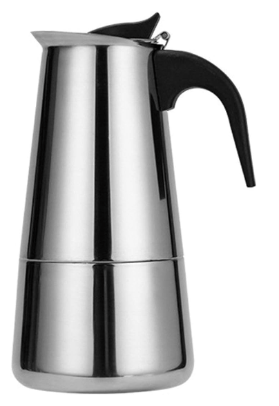 Multi-Use Stainless Steel Coffee Brewing Pot, Latte Mocha Cafe Stovetop Percolator