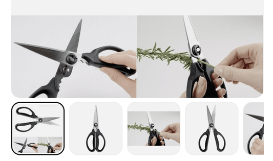 Multi-Purpose Premium Steel Kitchen & Herbs Scissors, Shears NEW