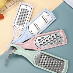 Stainless Steel Vegetable Cutter Grater Set Plastic Manual Household Wire Wiper-6