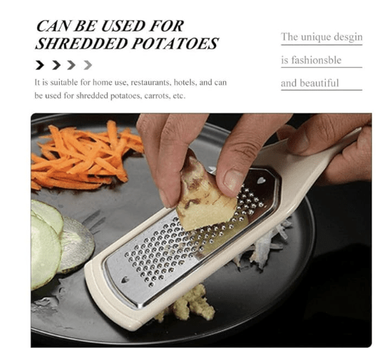 Stainless Steel Vegetable Cutter Grater Set Plastic Manual Household Wire Wiper-5