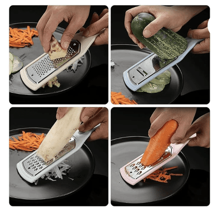 Stainless Steel Vegetable Cutter Grater Set Plastic Manual Household Wire Wiper