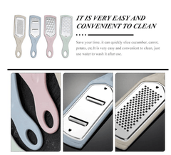Stainless Steel Vegetable Cutter Grater Set Plastic Manual Household Wire Wiper-2