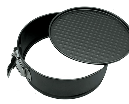 eKitchen Carbon Steel Round Shape Cake Mould | Baking Pan (Set of 4 Pcs)