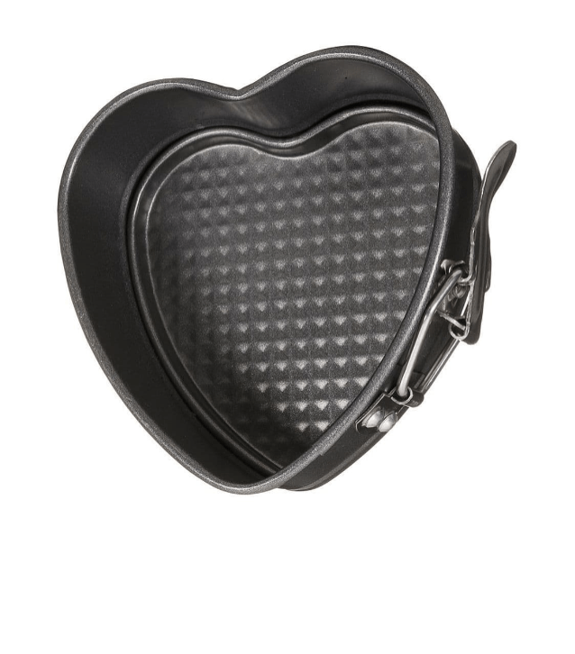 தளர்வான அடிப்பகுதி 5 அங்குல இதய ஸ்பிரிங்ஃபார்ம் கேக் டின்