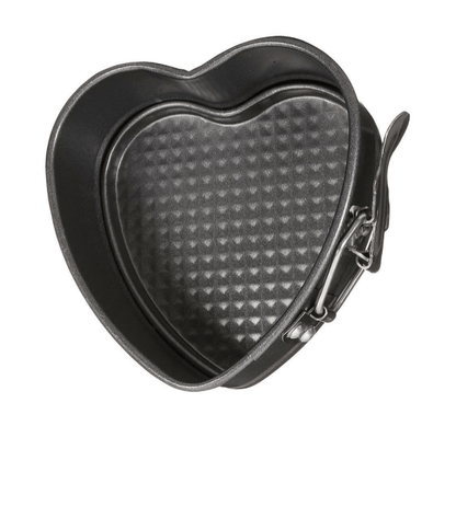 தளர்வான அடிப்பகுதி 5 அங்குல இதய ஸ்பிரிங்ஃபார்ம் கேக் டின்