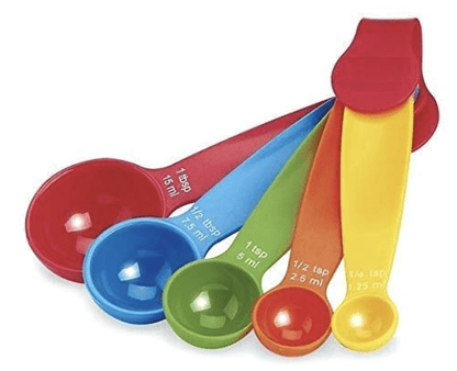 Measuring Cup & Spoon Set Hanging Groove & Engraved Measurement| Multipurpose Kitchen Tool| Cups & Spoons That Make Your Cooking Easy- A Must Kitchen Essential (Combo)