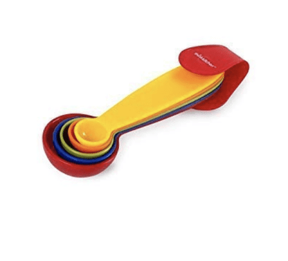 Measuring Cup & Spoon Set Hanging Groove & Engraved Measurement| Multipurpose Kitchen Tool| Cups & Spoons That Make Your Cooking Easy- A Must Kitchen Essential (Combo)