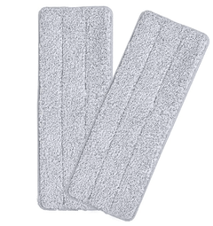 Oshang Flat Mop Head Refill 2 Pack - Grey-3