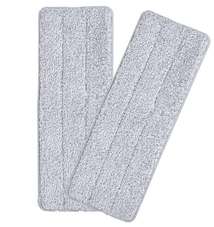 Oshang Flat Mop Head Refill 2 Pack - Grey-3