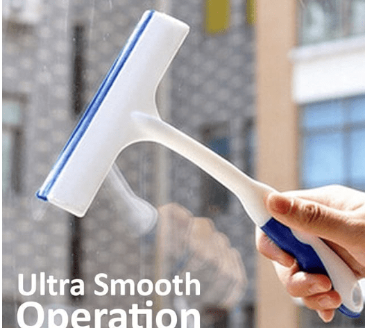 கிச்சன்ஃபெஸ்ட்® வீட்டு உபயோகப் பொருட்கள் சுத்தம் செய்யும் ஸ்க்யூஜி, விண்டோஸ் கிளாஸ் டைல்ஸ் கிச்சன் டேபிள் பிளாட்ஃபார்ம் கார்-ஆட்டோ விண்ட்ஷீல்ட் மினி வைப்பர், மல்டிகலர், 2 பேக் 