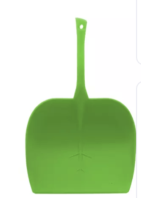 Pack of 1 Plastic Dustpan (Green)-1