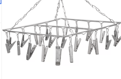 Drying Rack, Durable to Use Scientific Spacing Socks Hanger Non Slip for Balcony for Bedroom for Home-2