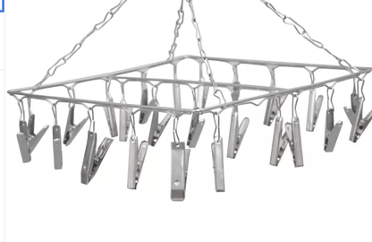 Drying Rack, Durable to Use Scientific Spacing Socks Hanger Non Slip for Balcony for Bedroom for Home