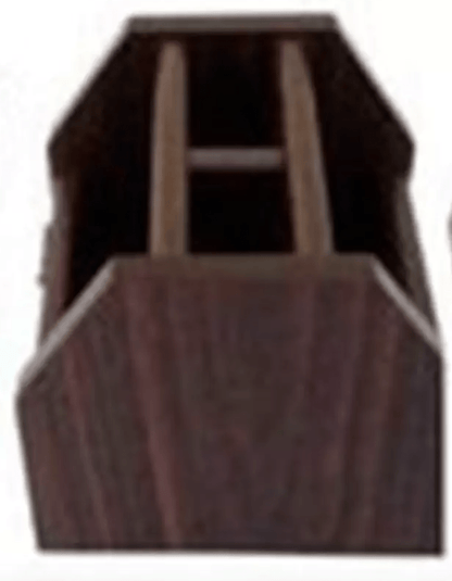 Wooden Multi-Purpose Pen Holder: Keep Your Desk Organized & Tidy compartments wooden rotation pencil stand Wooden Geometric Object