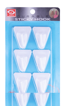 Durable Sticky Hooks (6 Pieces)-1