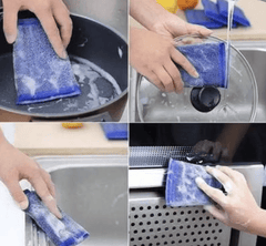 Car Wash Sponge Span Basuh Kereta Vacum Compressed Shampoo Kereta Exterior Washer Span Basuh Motor Motorsikal Myvi Saga-3