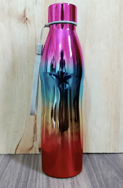 Stainless Steel Water Bottle Hot & Cold Water Bottle Multicolor-500 ML