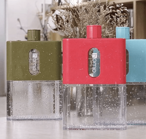 Hip Flask Flat Water Bottle 600ml A5 Travel Water Kettle Wine Pot Whiskey Bottle for Outdoor Sports Camping Gym Fitness