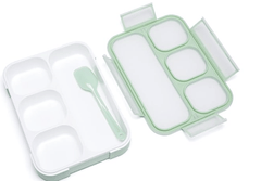 Donxote 1000ml Plastic Food Container, Multicolour-1