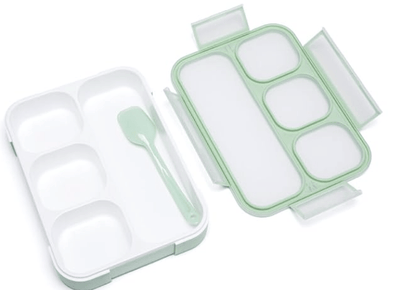 Donxote 1000ml Plastic Food Container, Multicolour