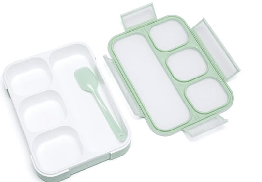Donxote 1000ml Plastic Food Container, Multicolour