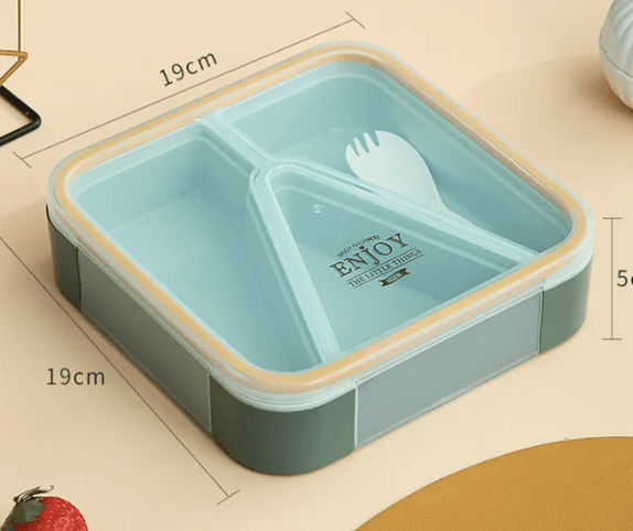 Leakproof Microwavable Portable Lunch Box for Kids Bento Box Food Containers-1