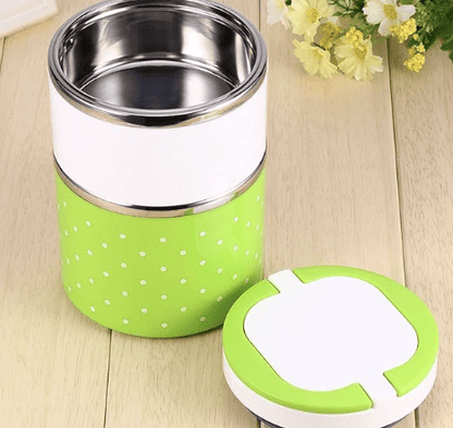 Homio 8504 Double Layer 2 Containers Lunch Box  (930 ml, Thermoware)