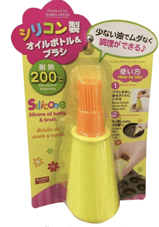Silicone Oil Bottle And Brush-Silicone
