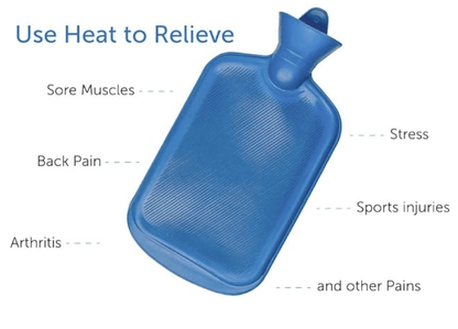 Massager Warm Hot Water Bottle Heating Rubber Warm Bag for Pain Relief