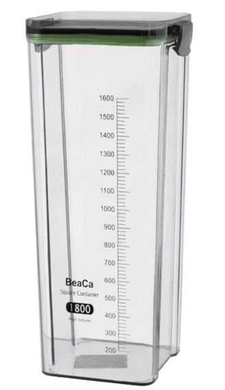 Kitchen Sealed Jar with Scale Multipurpose Food Grade Grain Food Storage Container 1800ml-1