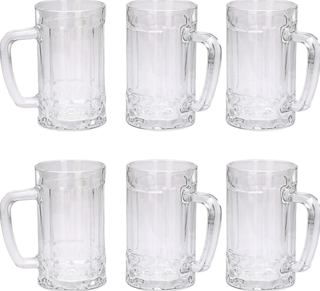 பார்ட்டிக்கு ஏற்ற கண்ணாடிகள்/குவளை ஒவ்வொரு தருணத்தையும் மறக்க முடியாததாக மாற்றும், கண்ணாடி, தெளிவான, 400 மில்லி, 6 பேக், 13.5 X 12 X 8 செ.மீ. 