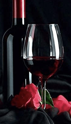 Elegant and Stylish Vintage Design Red Wine Glass | Long Champagne Wine Glass with Elegant Flutes Stem (310 ml, 2)-3