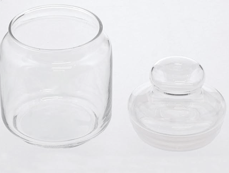 Glass Jar Luminarc Glass Bottle Storage Container, Pure Jar Club, 1.6 gal (0.5 L)