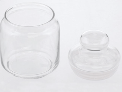 Glass Jar Luminarc Glass Bottle Storage Container, Pure Jar Club, 1.6 gal (0.5 L)-2