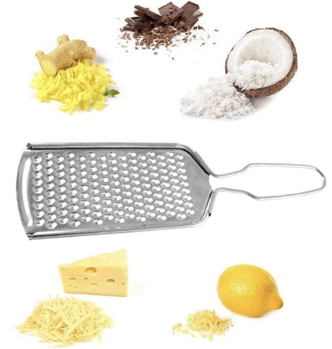 Stainless Steel Vegetable Slicer, Carrot Grater, Cheese Grater, Ginger Grater, Garlic Grater Slicer Cutter for Kitchen