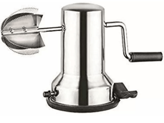 Coconut Scrapper Aristo SS Vacuum Base  Stainless Steel Coconut Breaker with Scrapper Coconut Scraper  (1)