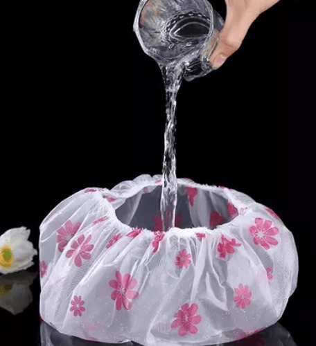 महिलाओं के लिए पुन: प्रयोज्य वाटरप्रूफ बाथ शावर कैप (3 का पैक) शावर कैप