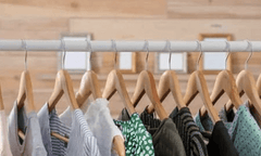 CONNECTWIDE® Wooden Suit Hangers/Wooden Men Clothes Hangers, Wood Clothes Hangers with Chrome Hooks, Size;(14.5 * 42 * 5 cm) Pack of 6-2