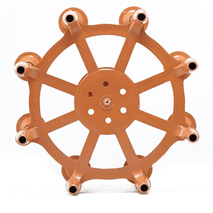 अंजलि नायलॉन ग्लास और चम्मच ऑर्गनाइज़र, 20.2x20.2x10.5 सेमी, भूरा