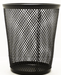 Dustbin powder coated iron long lasting for office use-1