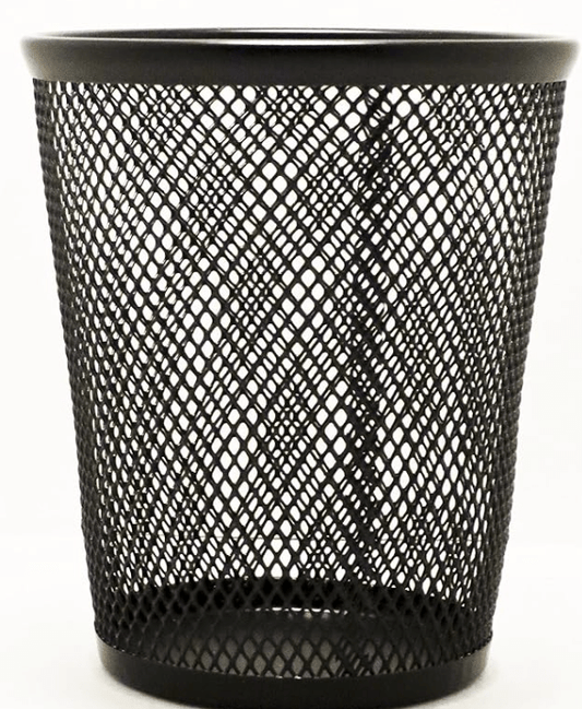 Dustbin powder coated iron long lasting for office use