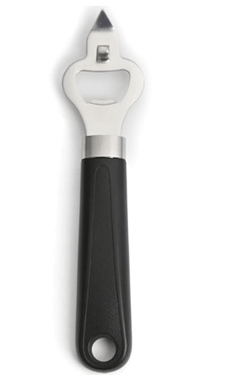 Omini Bottle Cum Tin Opener Bottle Opener Stainless Steel Universal Simple Versatile 2 in 1 Multifunctional Beer Opener Home Kitchen Cap Opener for Home-1