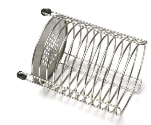 Spoon Holder Stainless Steel Cutlery Holder Large Size Round Shape 4 × 6 inch