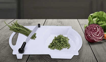 Anjali - CW02 Cut N Wash Classic Plastic Vegetable Cutter (Multicolour )