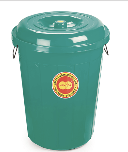 MODERN ROUND BUCKET WITH LID NAKODA
