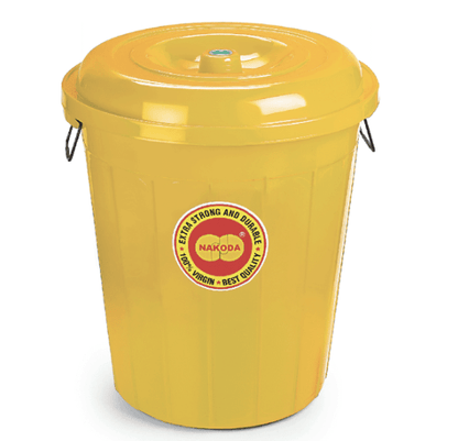 MODERN ROUND BUCKET WITH LID NAKODA