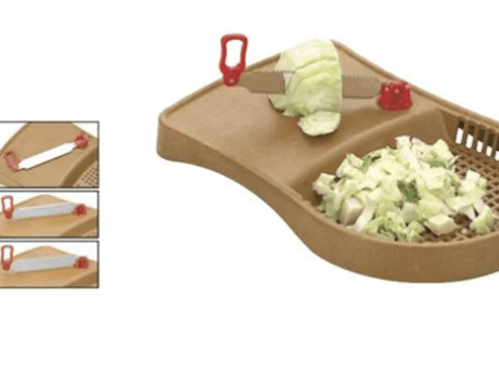 Ritu J - 152 Cut 'N' Wash - Brown, Wooden, New Rotery System Blade, 1 pc