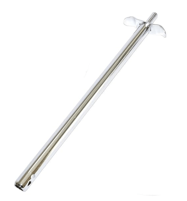 Stainless Steel Commercial Grade Long Jumbo Spark Bhatti Gas Lighter, 1.5 Feet, Million time Sparks Silver-2