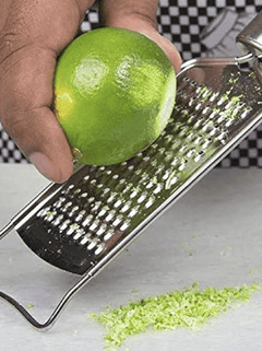 Cheese Grater, Stainless Steel Cheese Grater, Steel for Kitchen, Ginger, Garlic, Nutmeg & Chocolate Grater-2